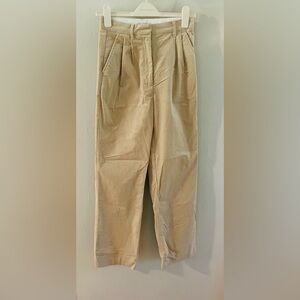 Crescent Corduroy High Waisted Wide Legged Pants